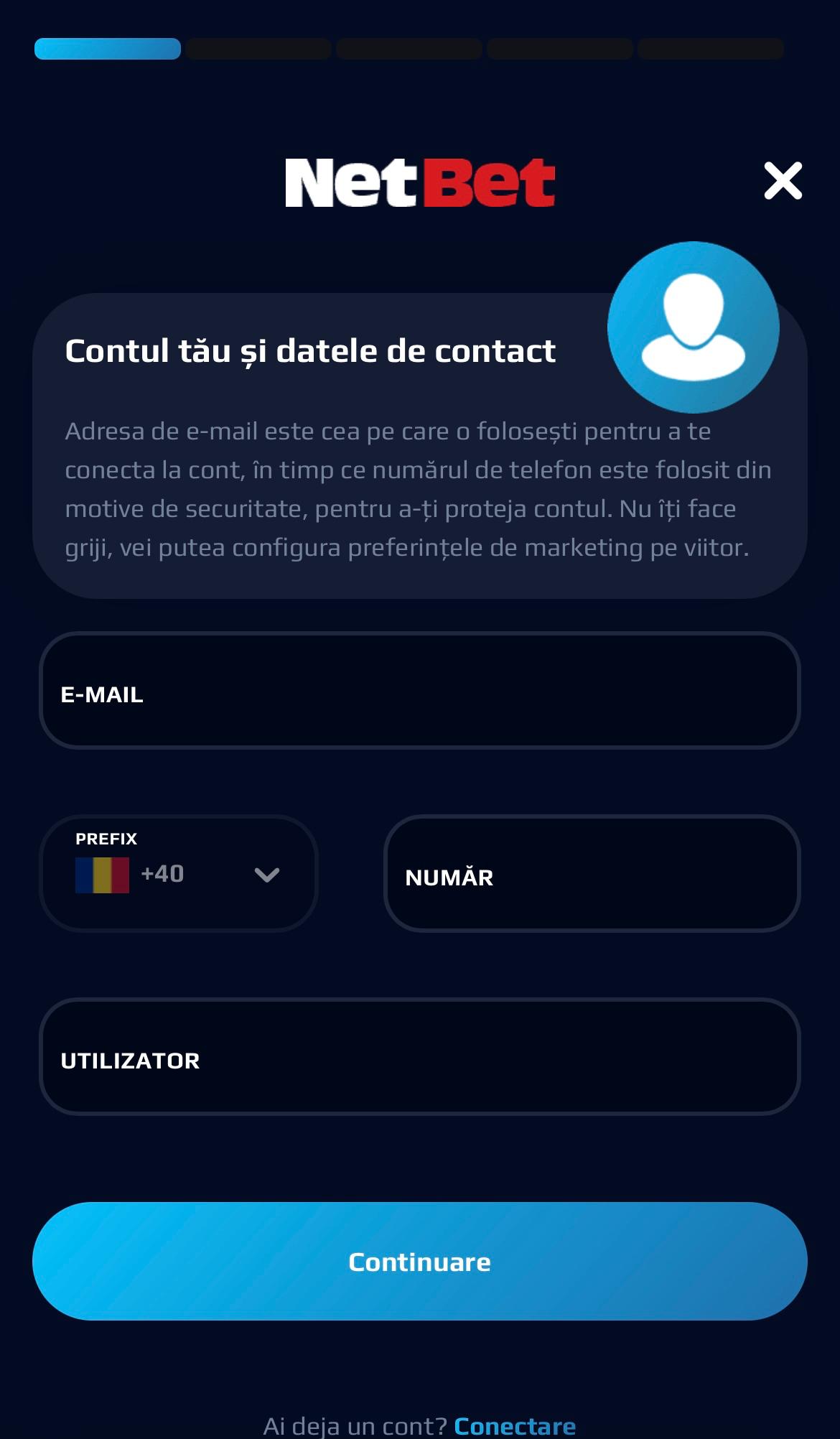 inregistrare netbet