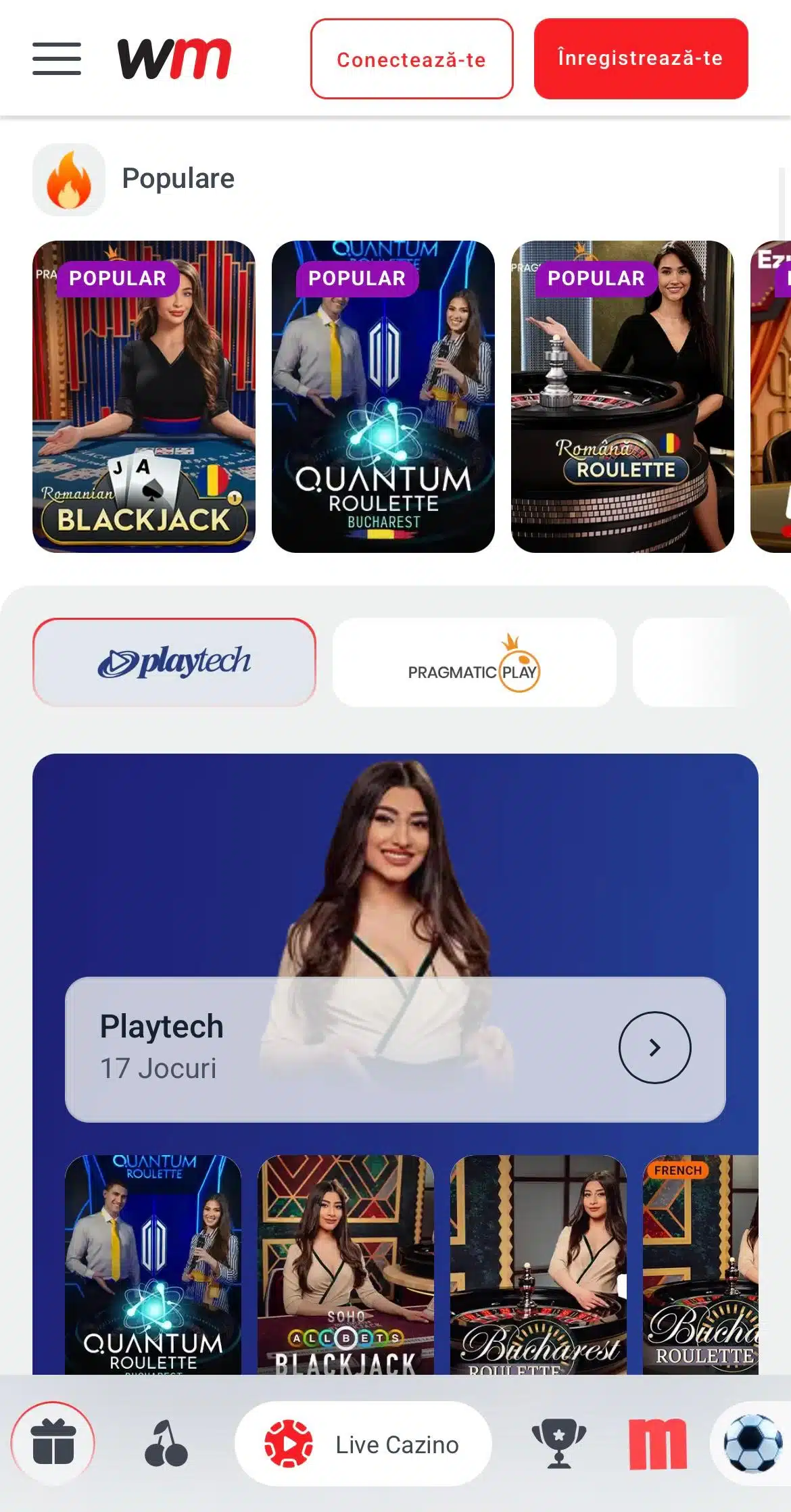 live casino winmasters