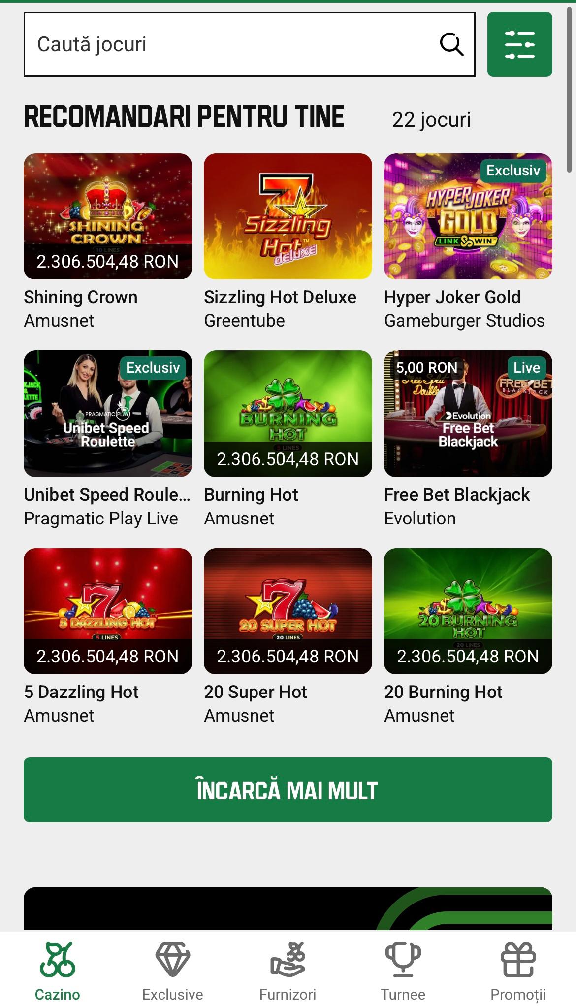 sloturi unibet
