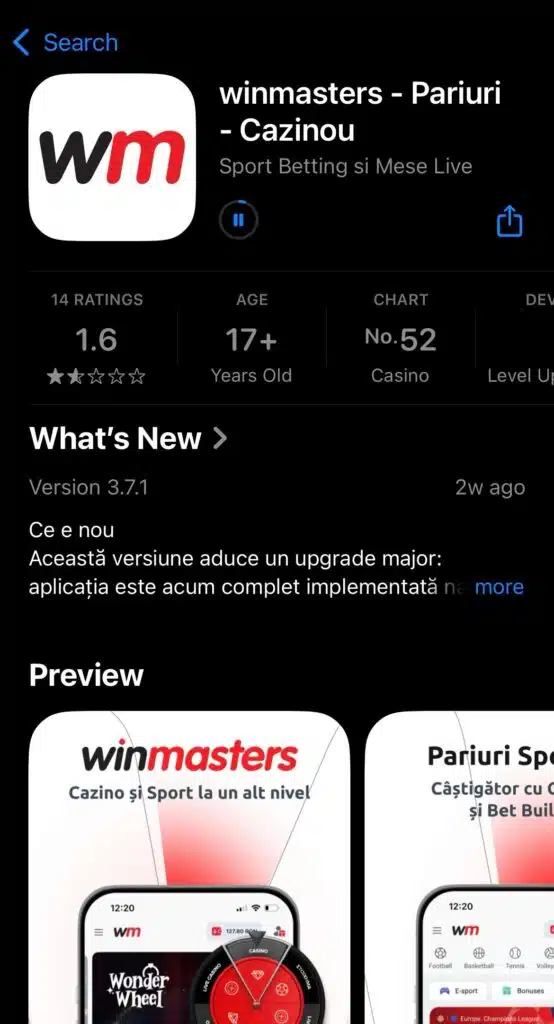 winmasters app