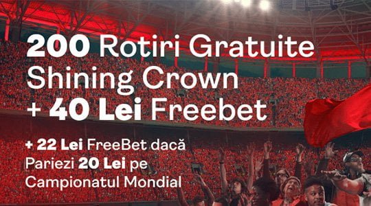 Rotiri gratis shining crown