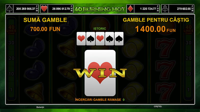 40 burning hot gamble