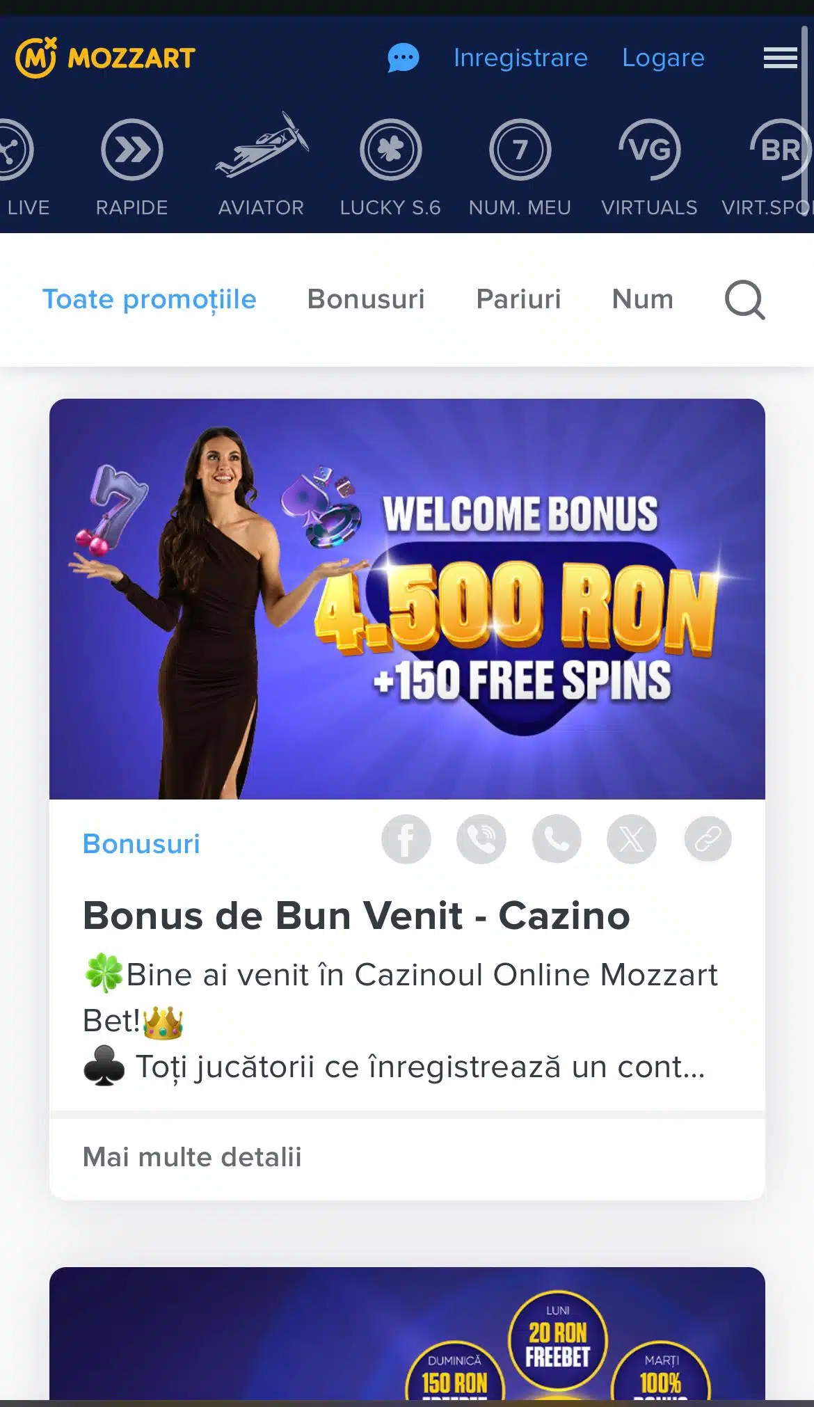 bonusuri mozzart