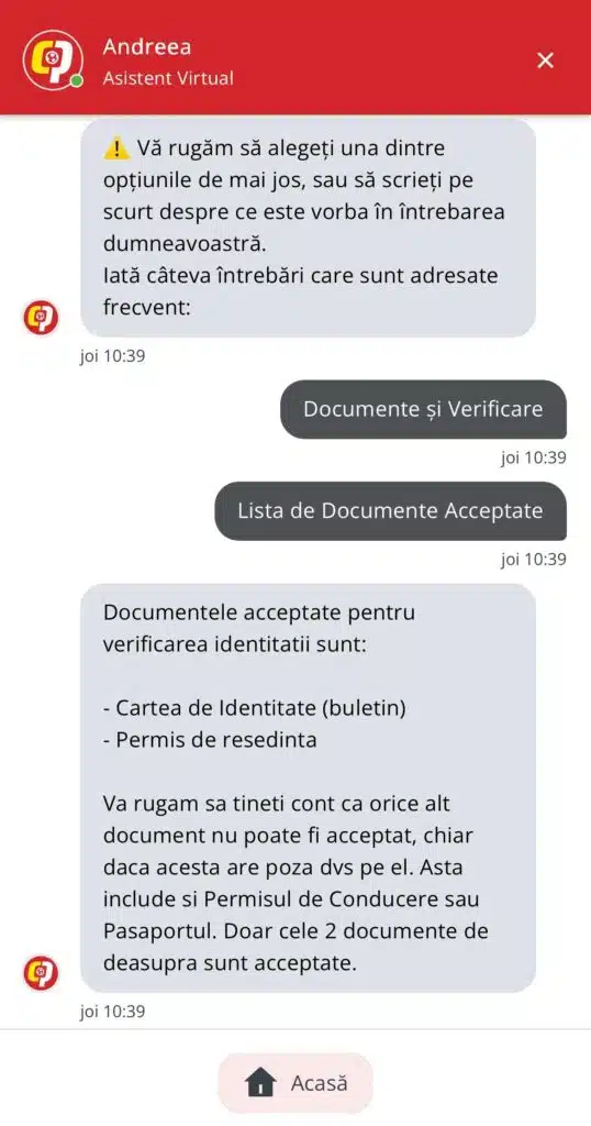 casa pariurilor live chat