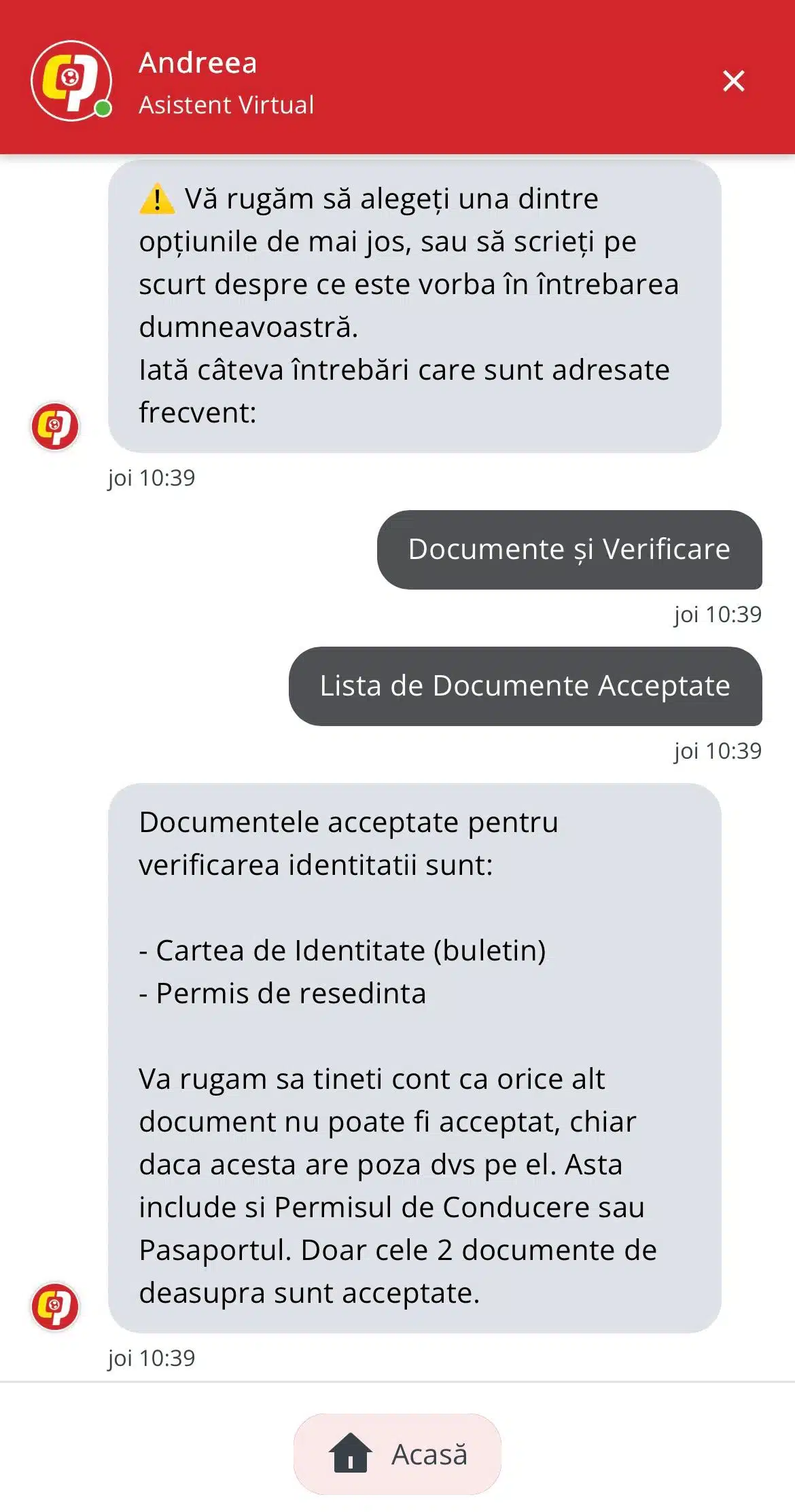 casa pariurilor live chat