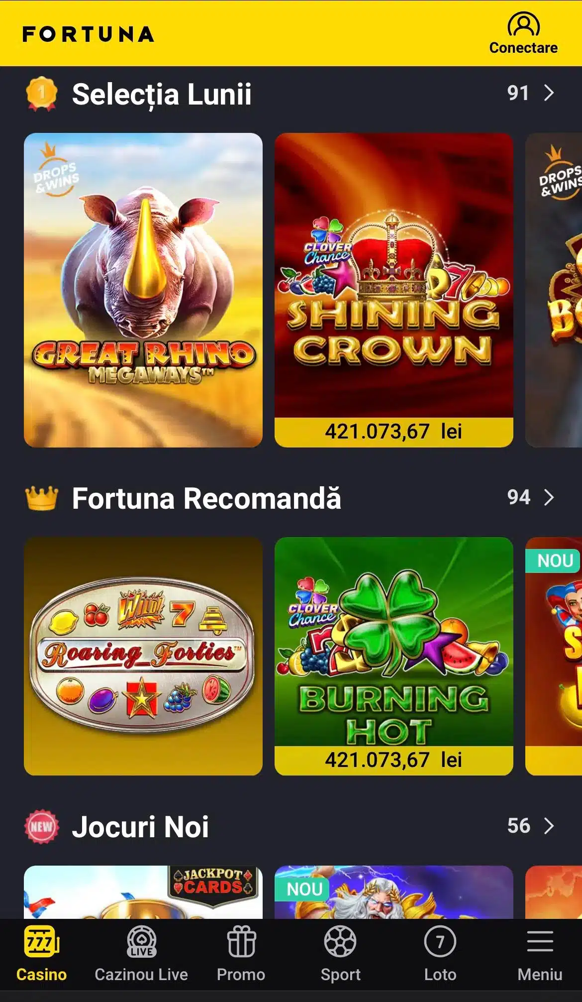 sloturi fortuna casino