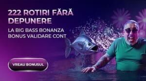 222 rotiri fără depunere, bonus validare cont Player casino