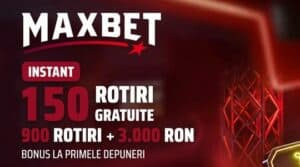 Maxbet bonus fără depunere 2026: 150 rotiri gratuite