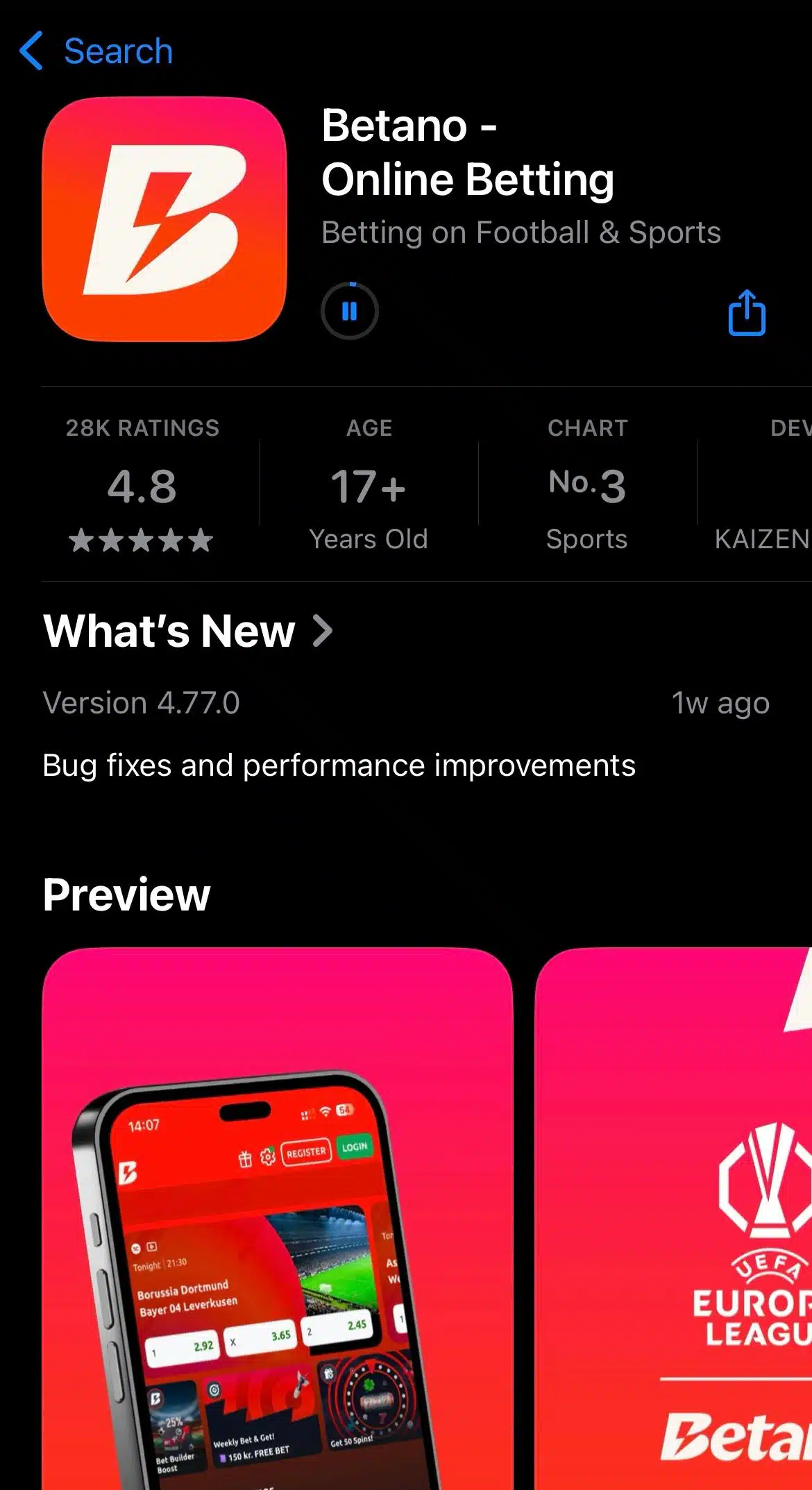 betano casino app