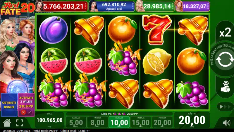 red fate 20 cum se joaca