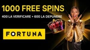 Fortuna bonus de bun venit 2026: 1.000 rotiri gratuite la Shining Crown