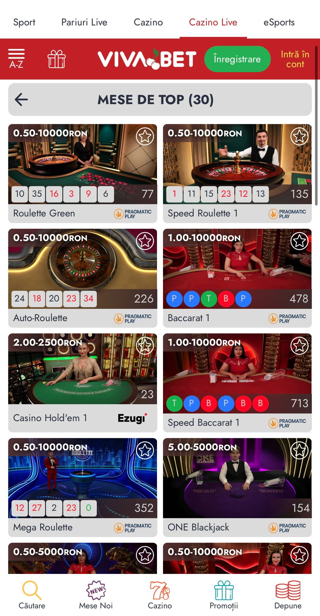 mese live vivabet