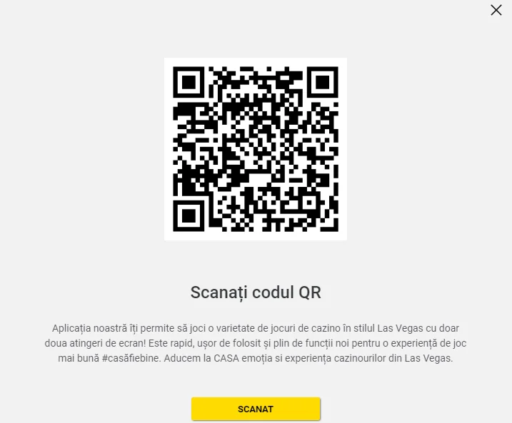 scaneaza codul qr casa pariurilor apk