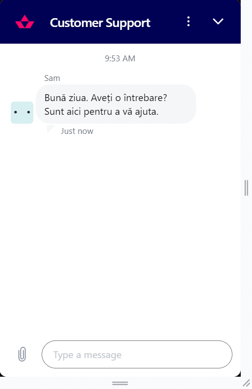 Favbet casino - live chat suport clienți pas 1