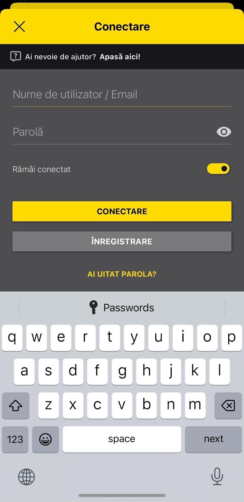autentifica-te sau inregistreaza-te