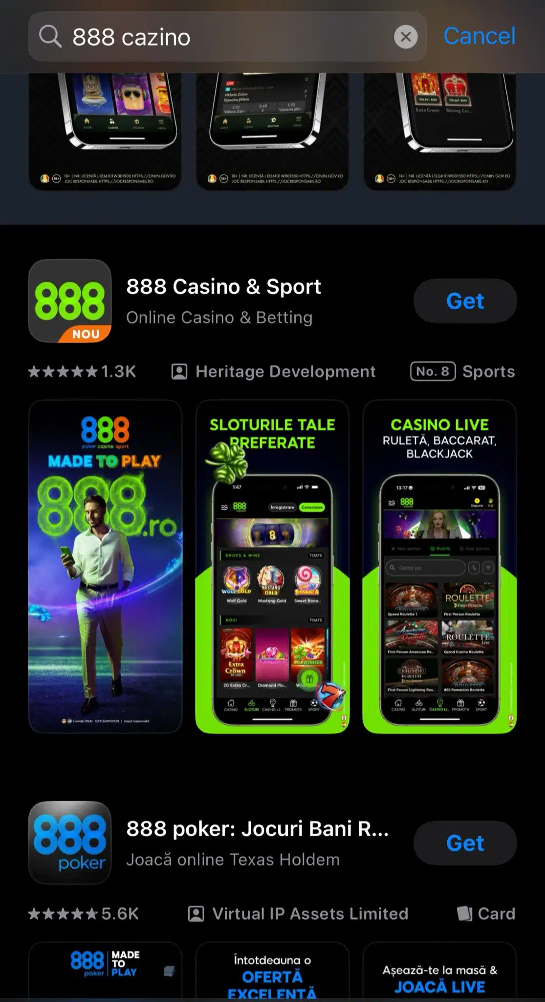 888 casino app