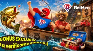 BetMen bonus fără depunere cu 350 rotiri gratuite la Big Bass Splash