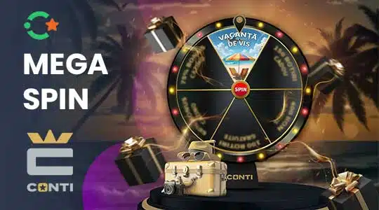 Mega spin la conti cazino