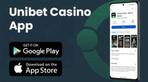 Aplicație Unibet Casino