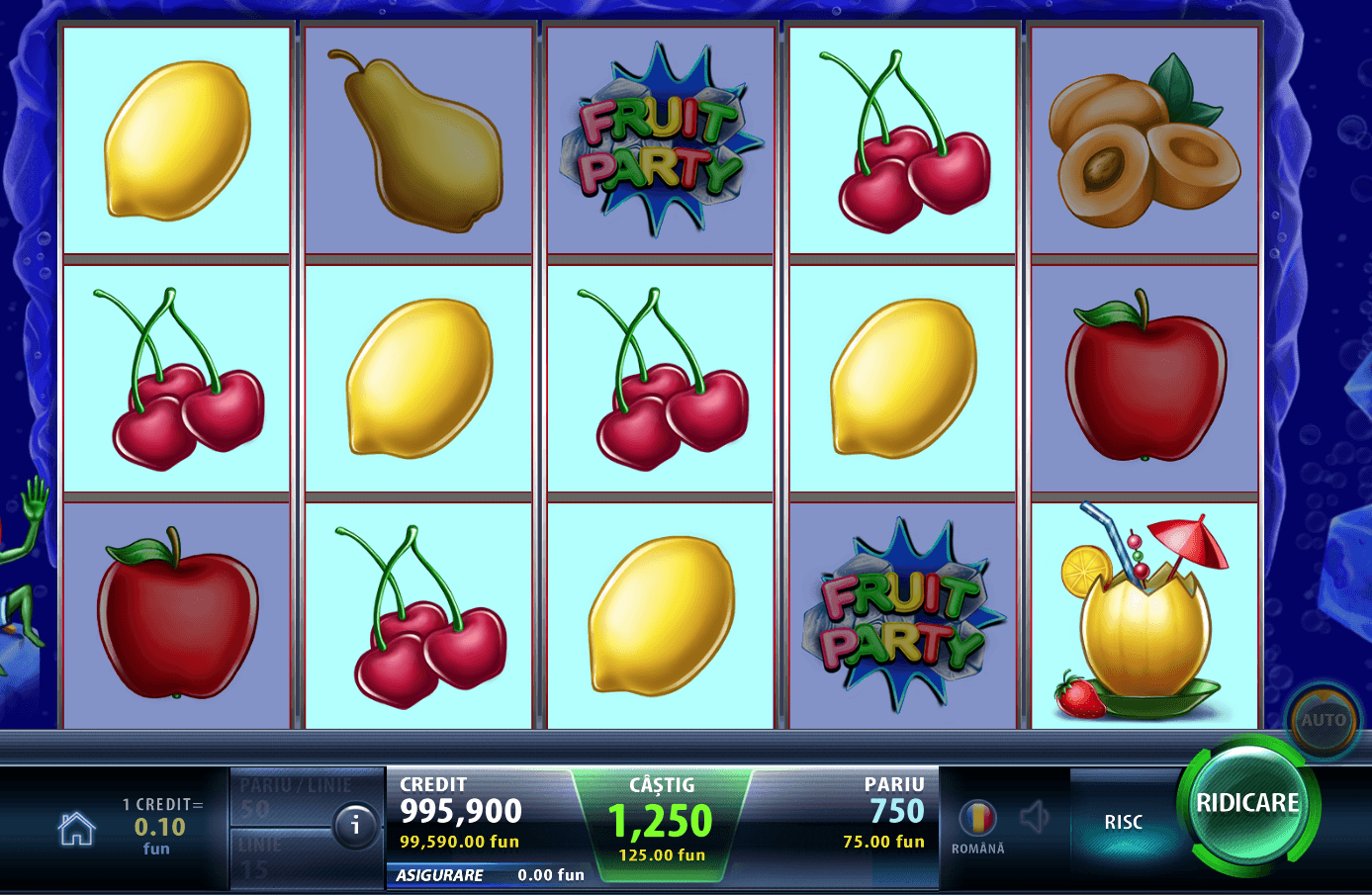 fruit party ca la aparate