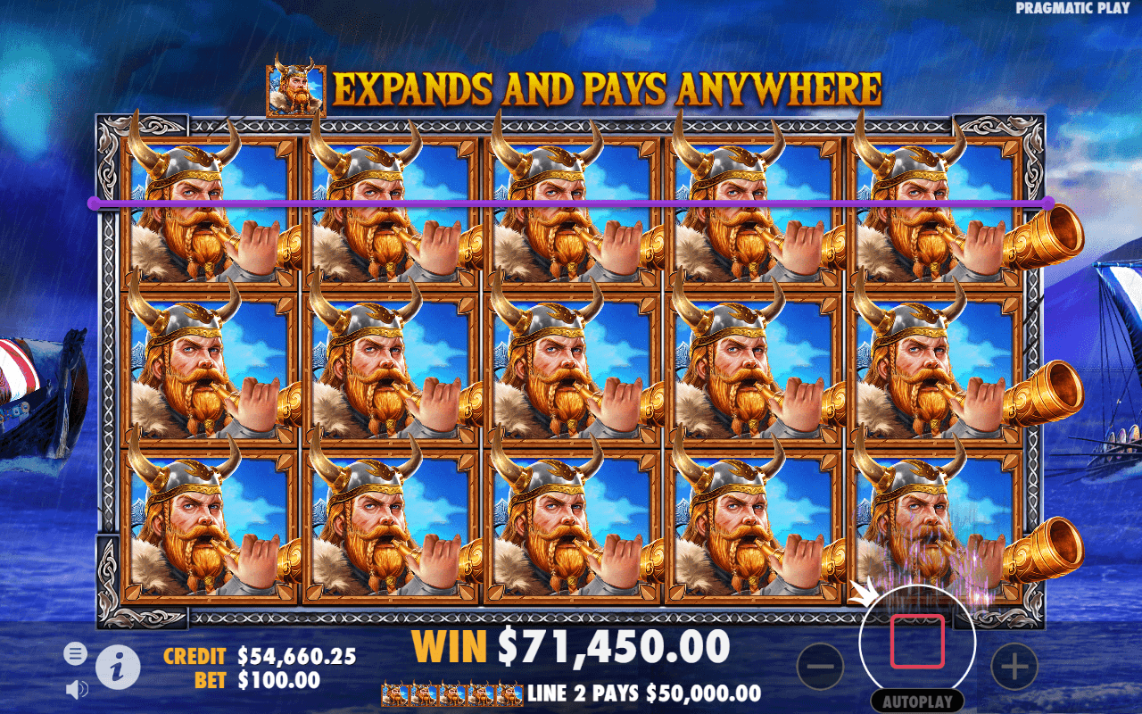 Book of Vikings scatter win