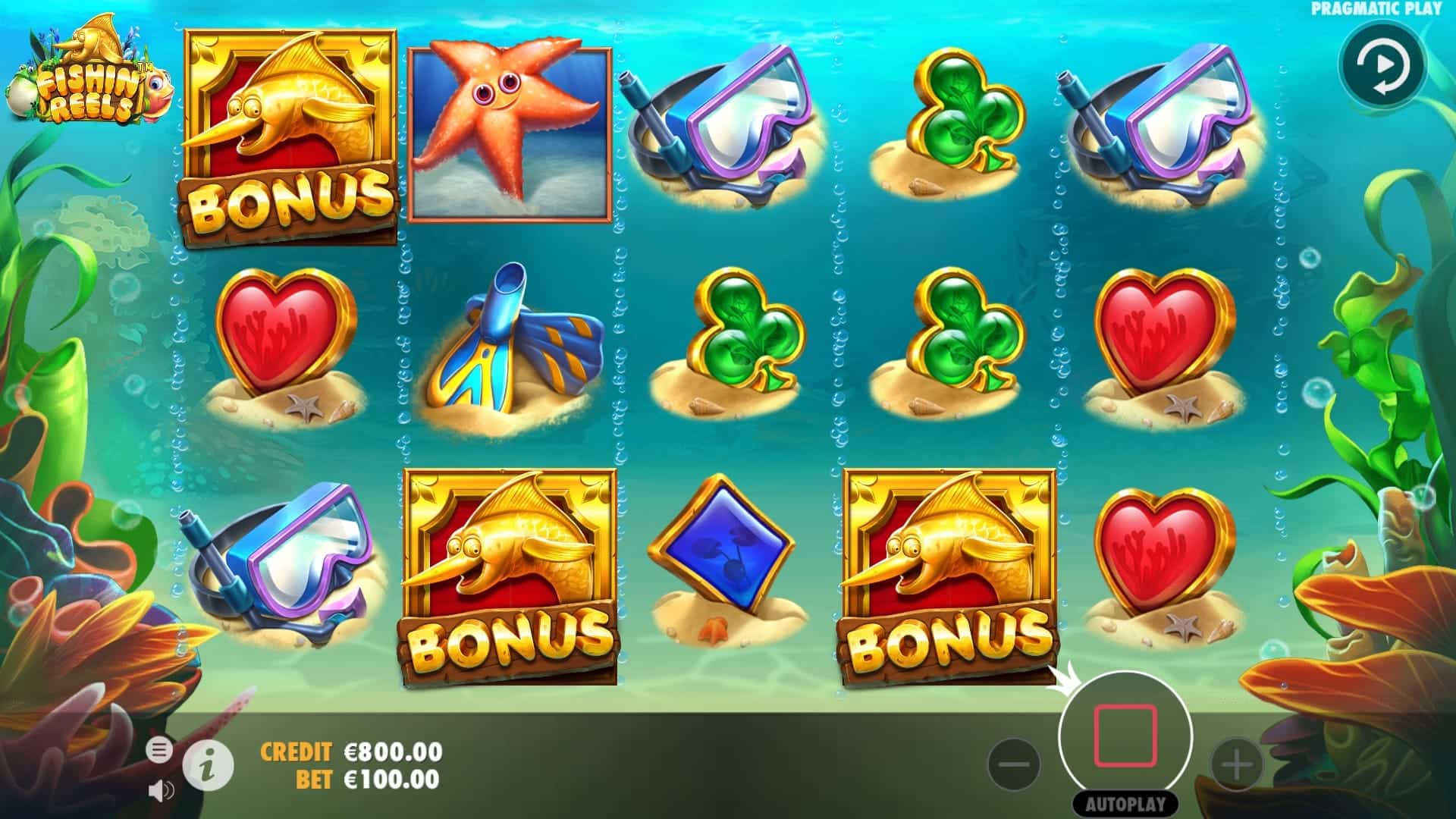 Fishin Reels Bonus