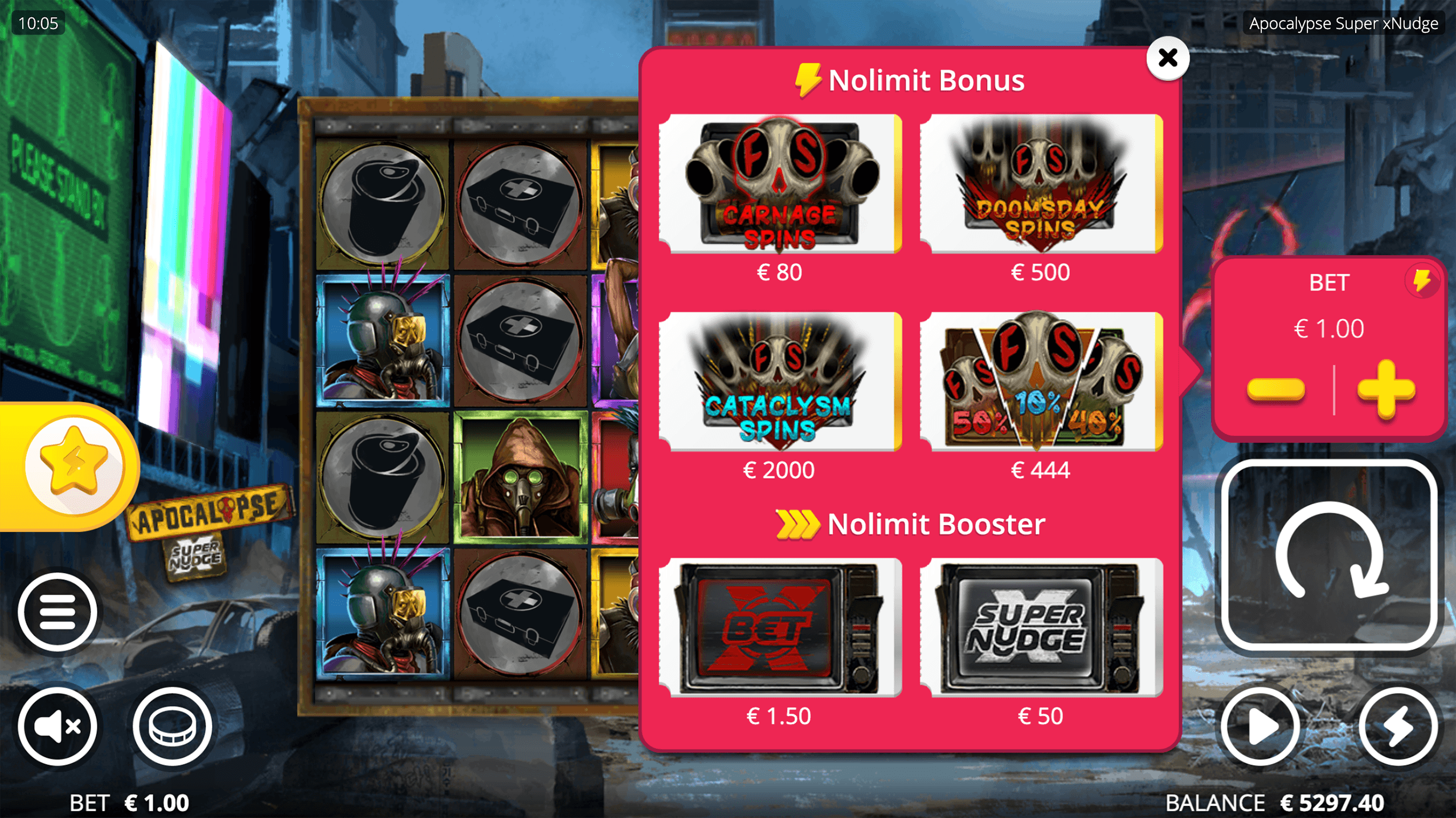 Apocalypse bonus