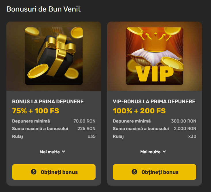 prima casino bonus la depunere