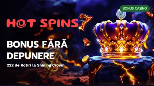 Hotspins fără depunere, bonus casino