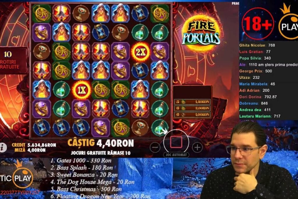 cel mai bun streamer de pacanele