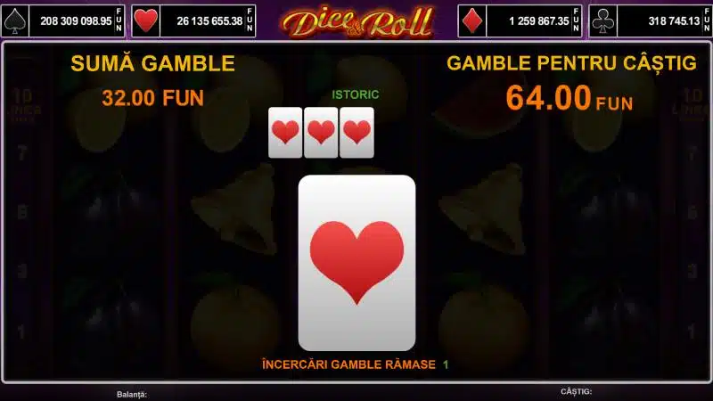 dice and roll gamble