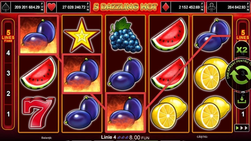 cum se joaca 5 dazzling hot