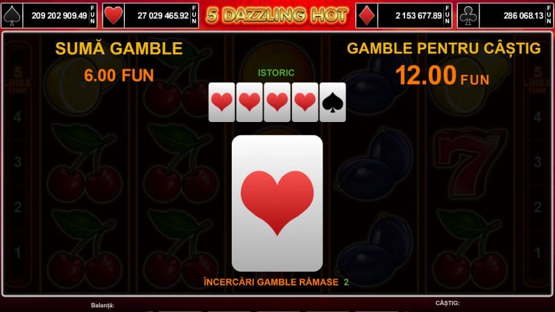 gamble 5 dazzling hot
