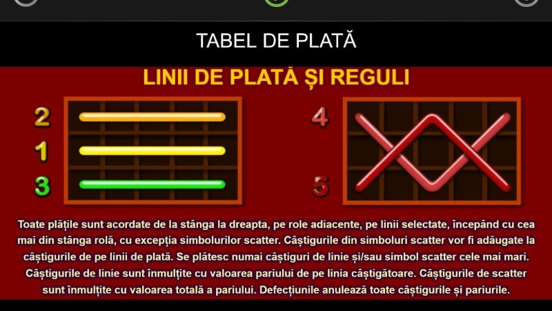 linii de plata 5 dazzling hot