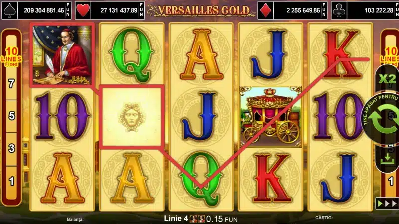 cum se joaca versailles gold