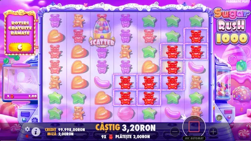 cum se joaca sugar rush 1000