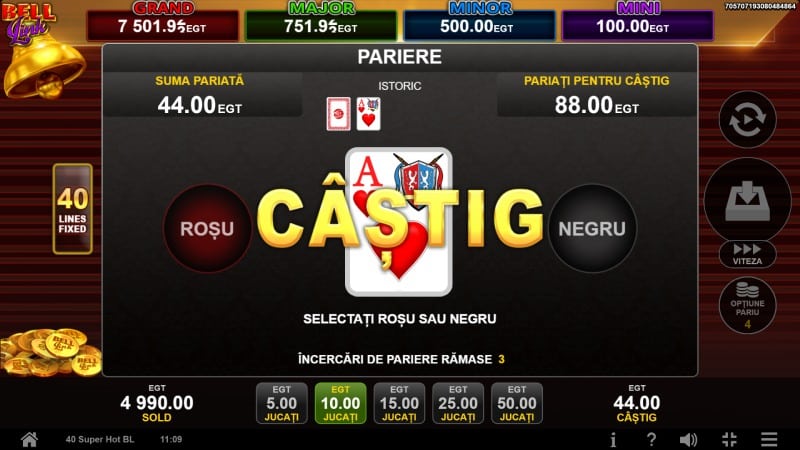 gamble 40 Super Hot Bell Link