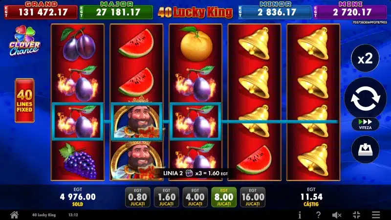 cum se joaca 40 Lucky King