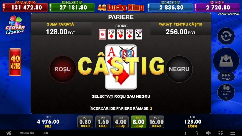gamble 40 Lucky King