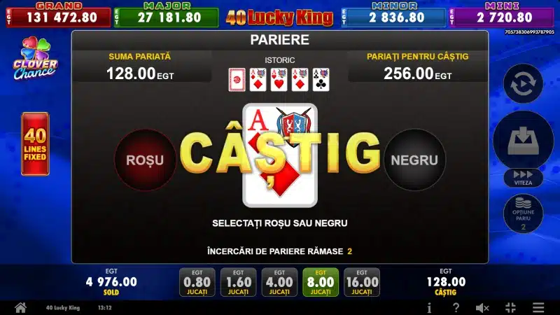 gamble 40 Lucky King
