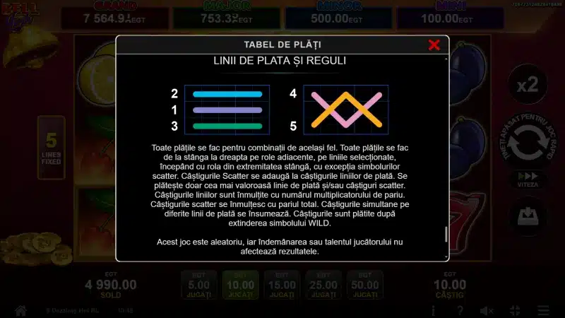 linii de plata 5 Dazzling Hot Bell Link