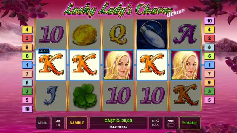 cum se joaca lucky ladys charm deluxe