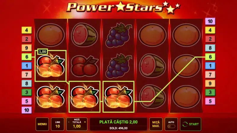 cum se joaca power stars