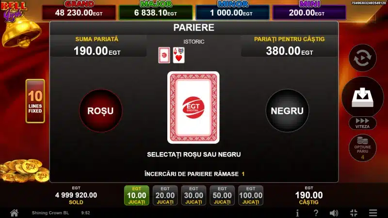gamble Shining Crown Bell Link