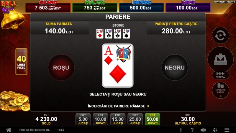 gamble Flaming Hot Extreme Bell Link