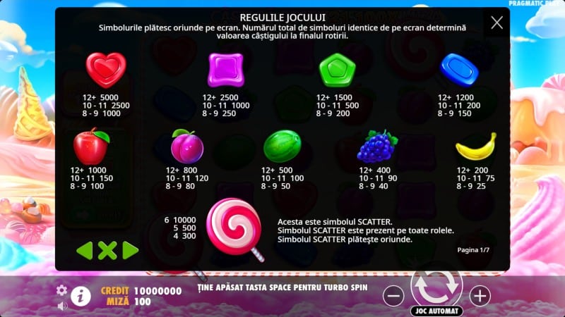 plati sweet bonanza