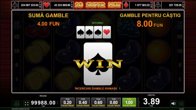 gamble 20 Super Hot