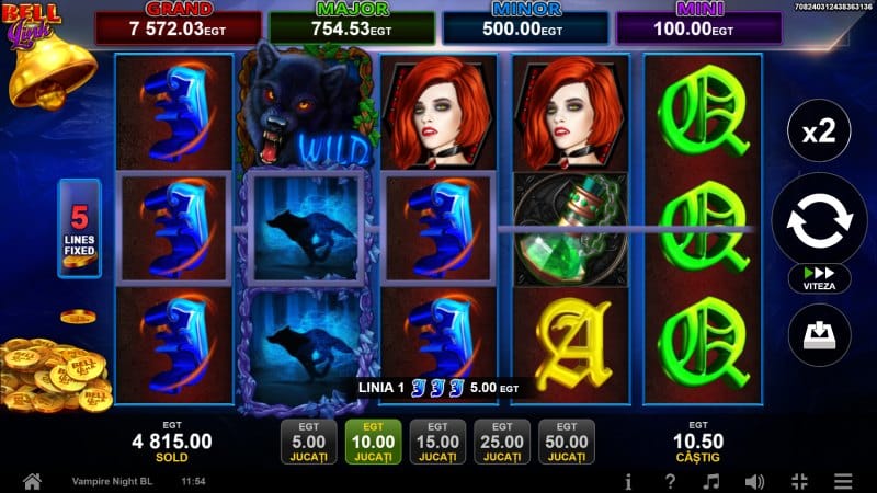 cum se joaca Vampire Night Bell Link