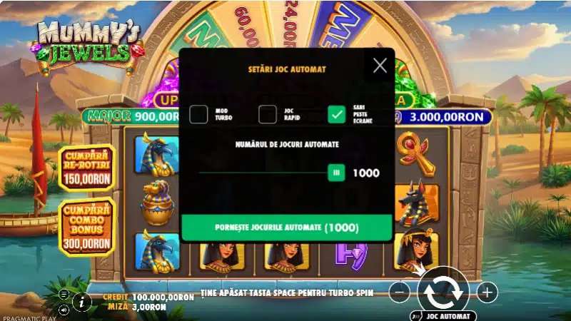 cum se joaca mummy's jewels