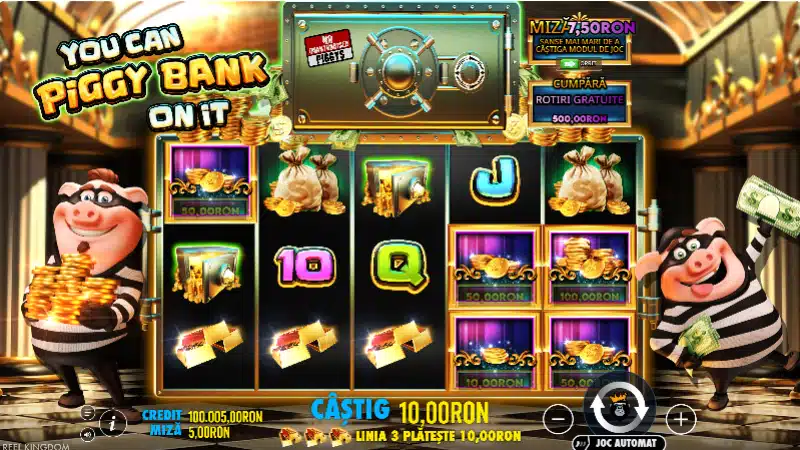 caracteristici You Can Piggy Bank On It
